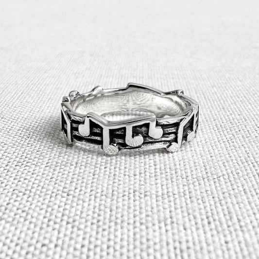 Music Notes Artist Ring