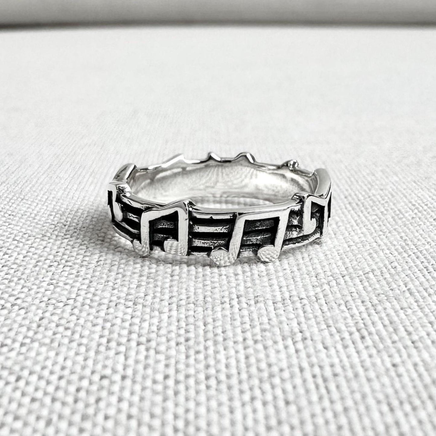 Music Notes Artist Ring