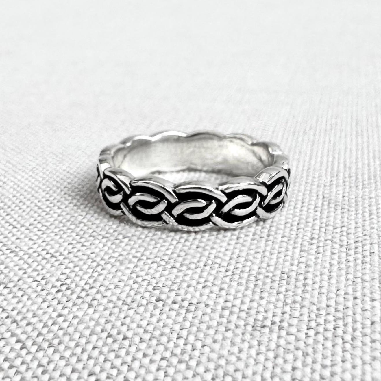 Infinity Celtic Knot Viking Irish Ring