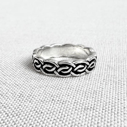 Infinity Celtic Knot Viking Irish Ring