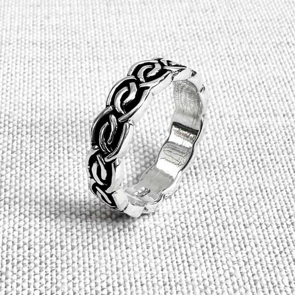 Infinity Celtic Knot Viking Irish Ring