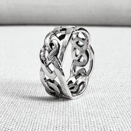 Infinity Celtic Knot Viking Irish Ring