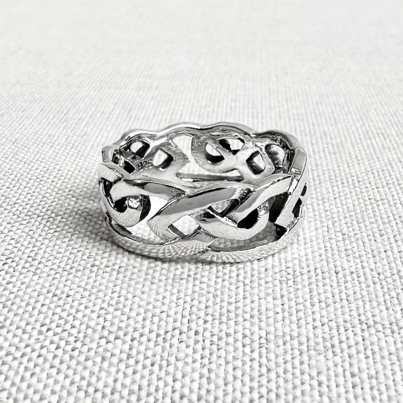 Infinity Celtic Knot Viking Irish Ring