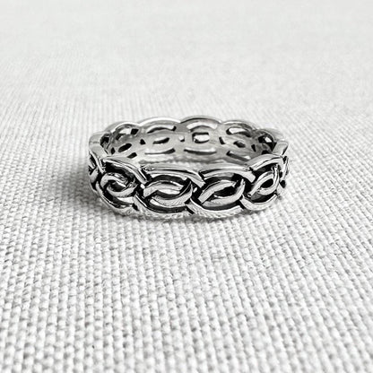 Infinity Celtic Knot Endless Viking Irish Ring