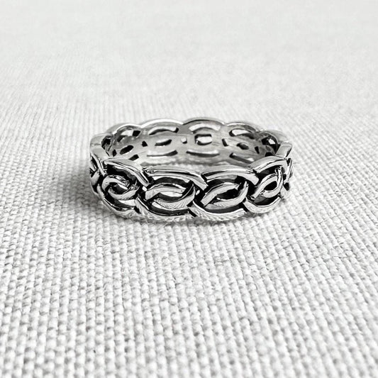 Infinity Celtic Knot Endless Viking Irish Ring