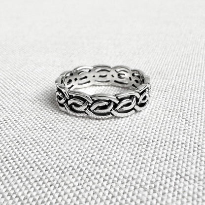 Infinity Celtic Knot Endless Viking Irish Ring