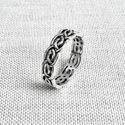 Infinity Celtic Knot Endless Viking Irish Ring
