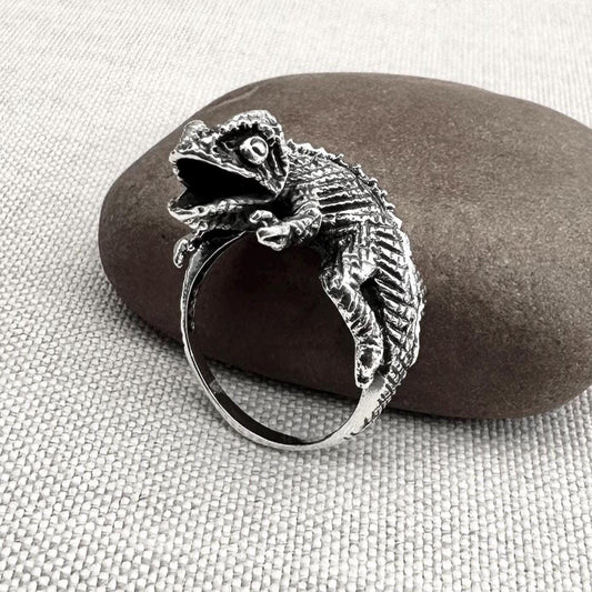 Chameleon Lizard Reptile Ring