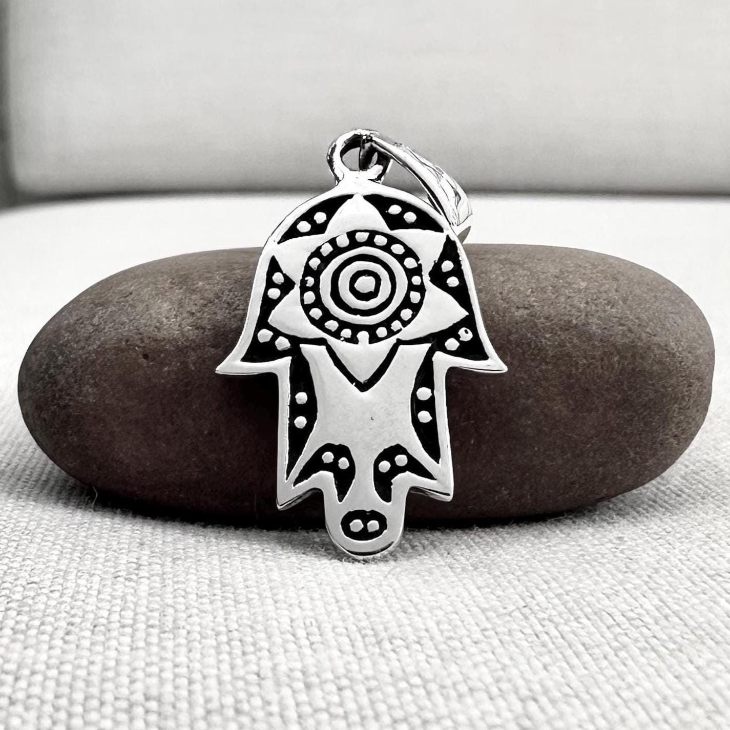Fatima Hand Hamsa Islam Judaism Pendant/Necklace