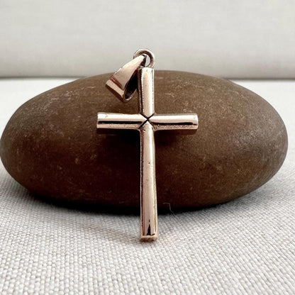 Bronze Crucifix Cross Christ Pendant/Necklace
