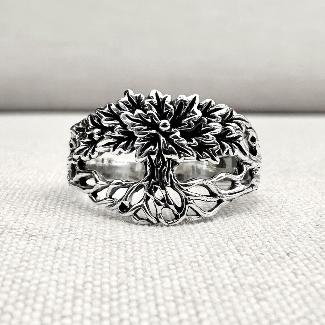 Celtic Tree of Life Viking Yggdrasil Ring