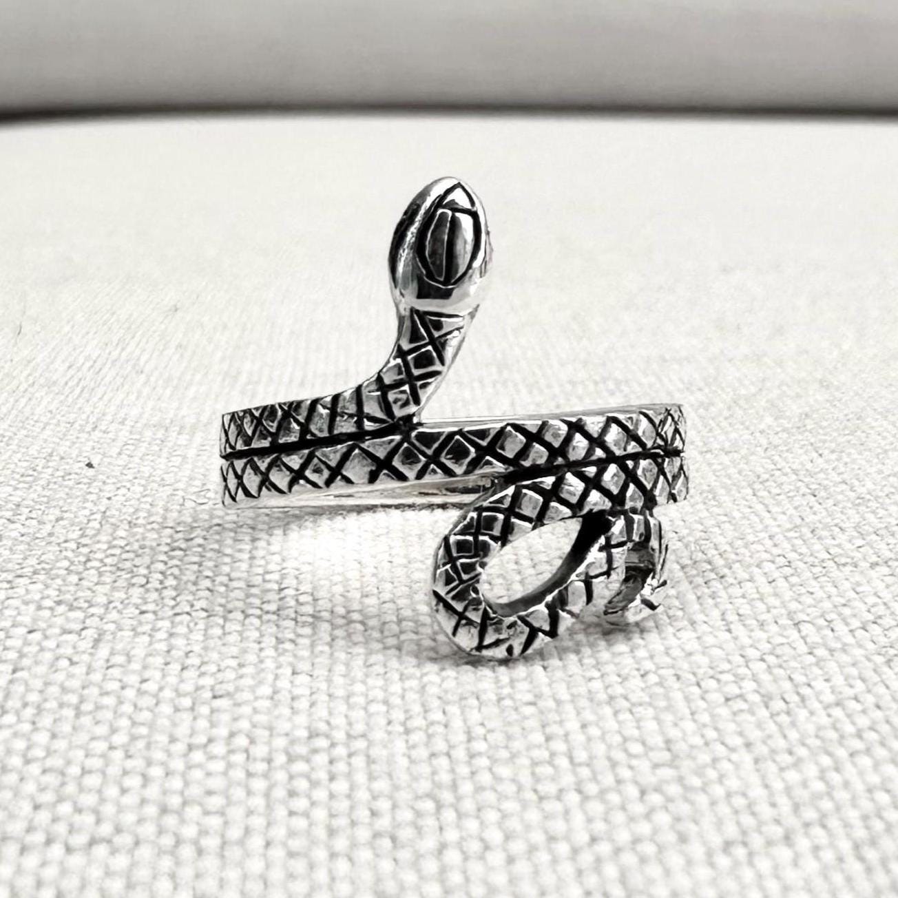 Ouroboros Viking Snake Jormungandr World Serpent Ring