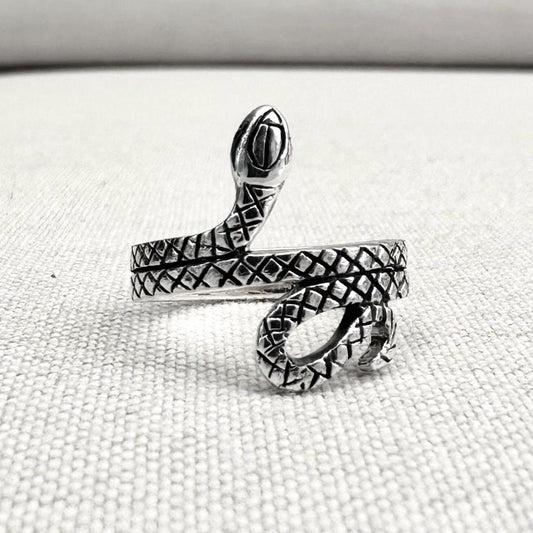 Ouroboros Viking Snake Jormungandr World Serpent Ring