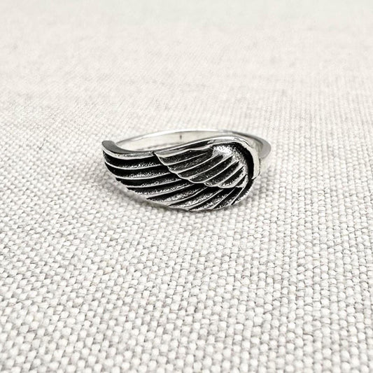 Bird Feather Eagle Native American Indians Ring
