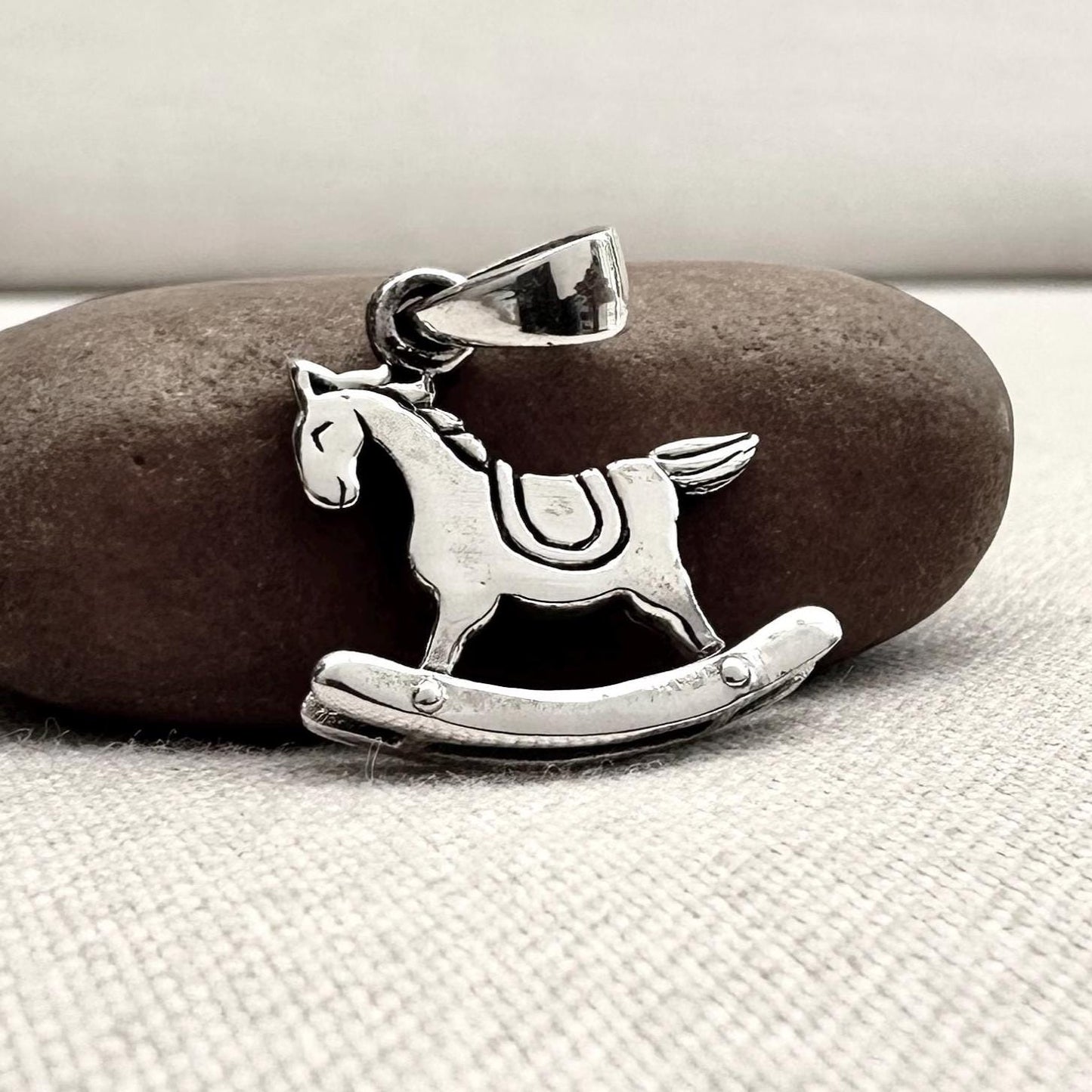 Rocking Horse Child Toy Pendant/Necklace