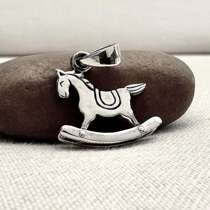 Rocking Horse Child Toy Pendant/Necklace