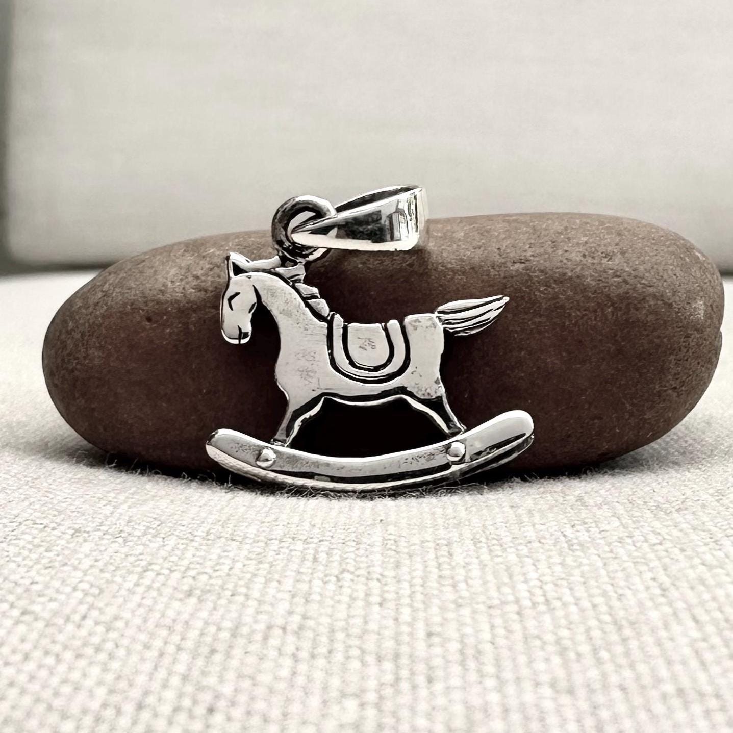 Rocking Horse Child Toy Pendant/Necklace