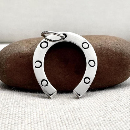 Horseshoe Lucky Charm Pendant/Necklace