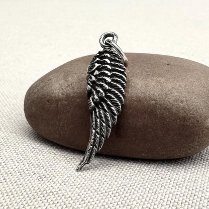 Angel Wing Bird Feather Pendant/Necklace