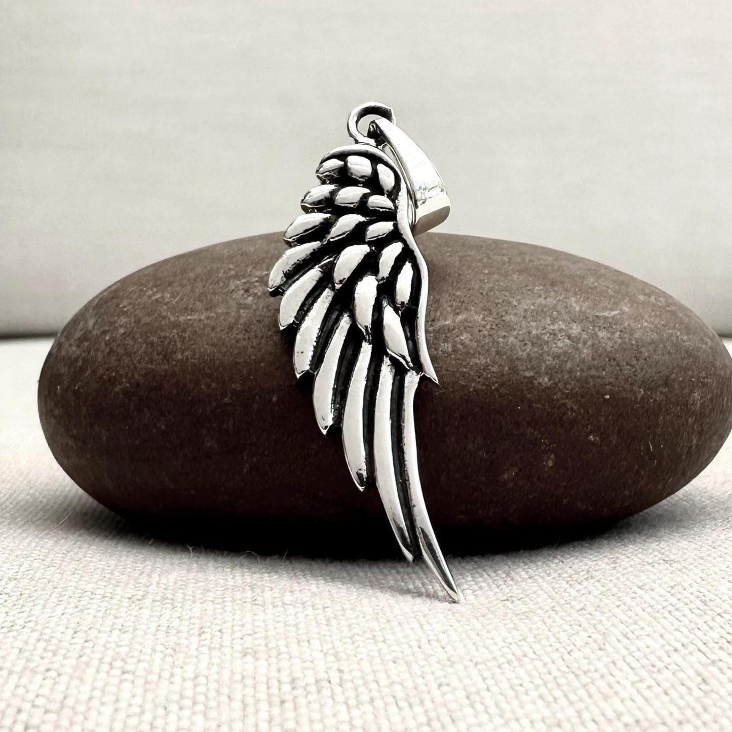 Angel Wing Bird Feather Pendant/Necklace