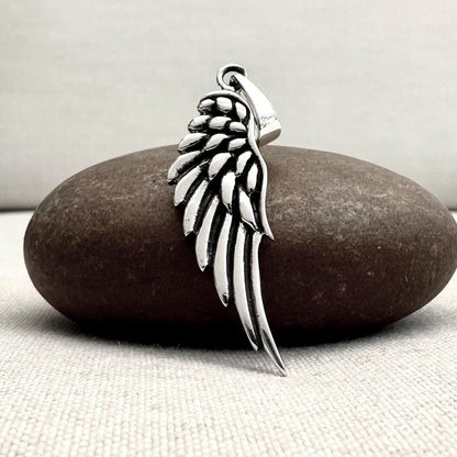 Angel Wing Bird Feather Pendant/Necklace