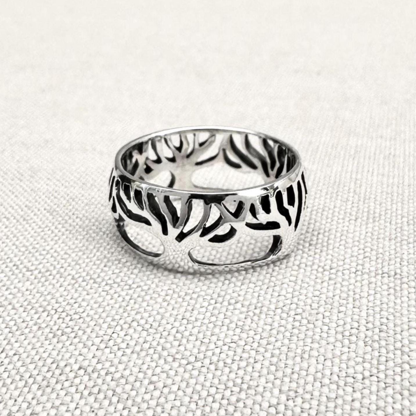 Celtic Tree of Life Viking Yggdrasil Ring
