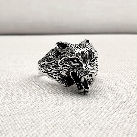 Fenrir Viking Wolf God Norse Mythology Ring