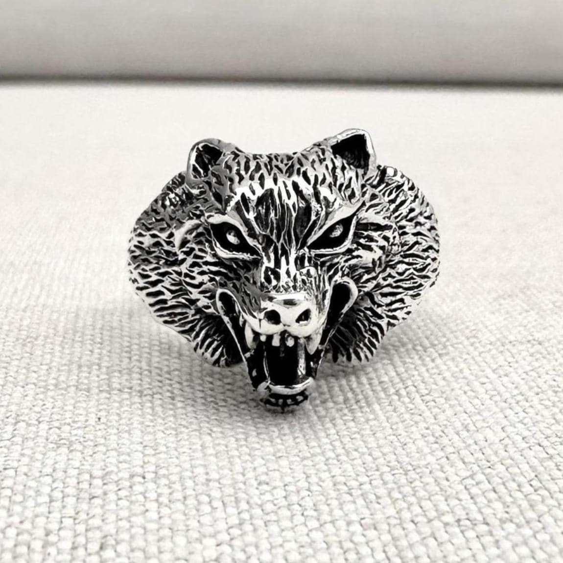 Fenrir Viking Wolf God Norse Mythology Ring