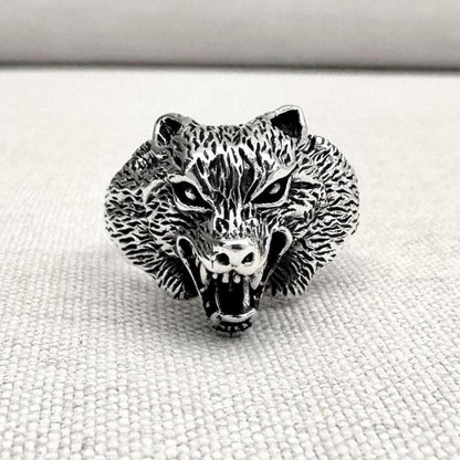 Fenrir Viking Wolf God Norse Mythology Ring