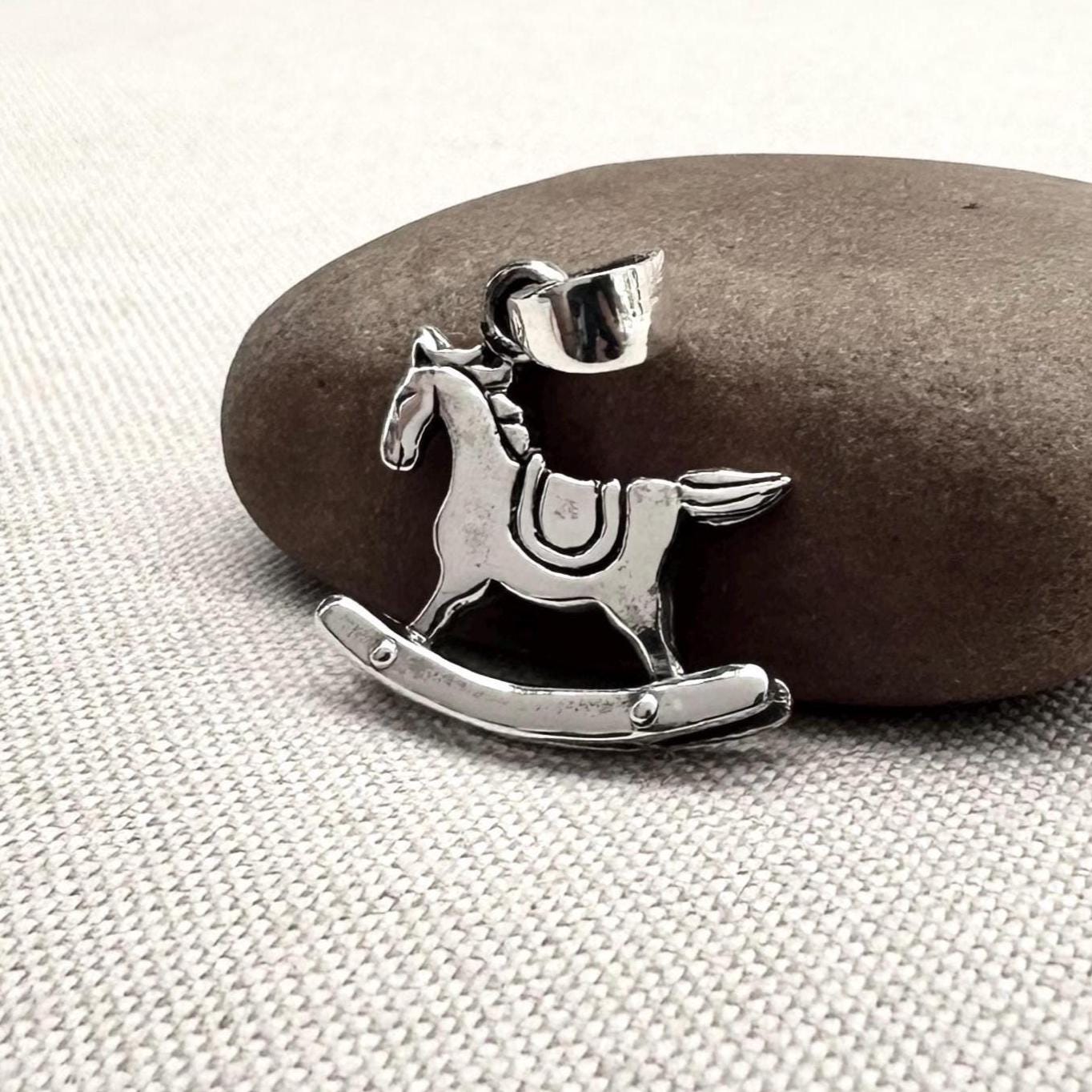 Rocking Horse Child Toy Pendant/Necklace