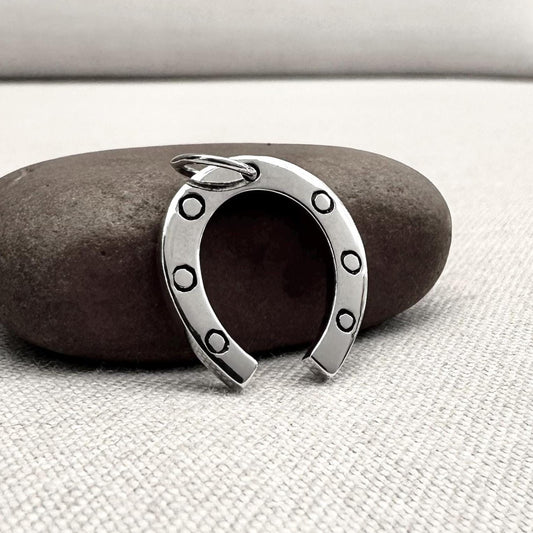 Horseshoe Lucky Charm Pendant/Necklace