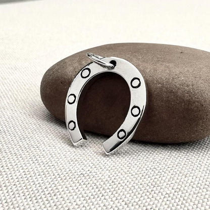 Horseshoe Lucky Charm Pendant/Necklace