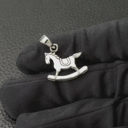 Rocking Horse Child Toy Pendant/Necklace