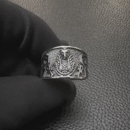 Horus Egyptian God Deity Amulet Ring