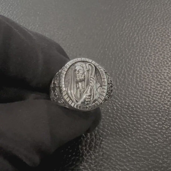 Handcrafted 925 Sterling Silver Jesus Christ Ring YHWH Yahweh Hebrew Jewish Christian God Ring Silver Jewelry Accessories Gift by VINTZ