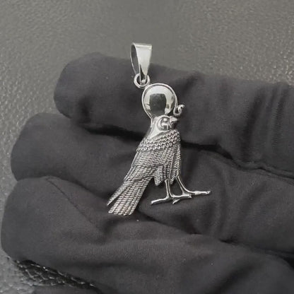 Ra Egyptian Sun God Falcon Pendant/Necklace