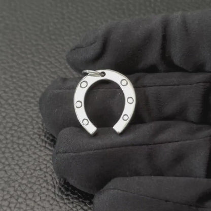 Horseshoe Lucky Charm Pendant/Necklace