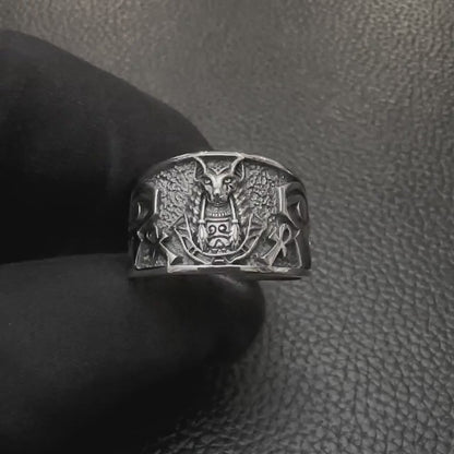 Bastet Egyptian Goddess Cat Ring