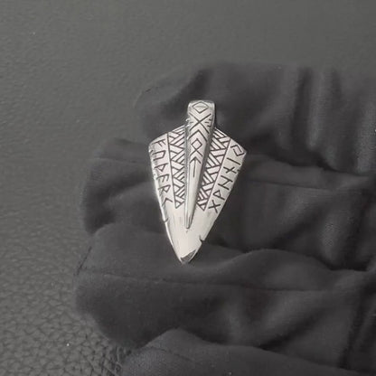 Gungnir Viking Norse Spear Head Arrowhead Pendant/Necklace