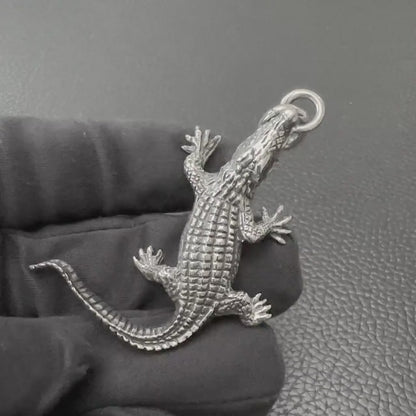 Crocodile Alligator Croc Gator Wild Pendant/Necklace