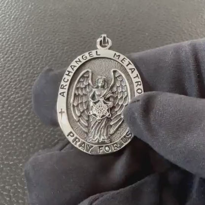 Archangel Metatron Guardian Angelo Jewish Pendant/Necklace
