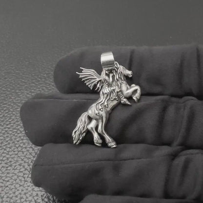 Pegasus Greek Mythical Horse Divine Stallion Pendant/Necklace