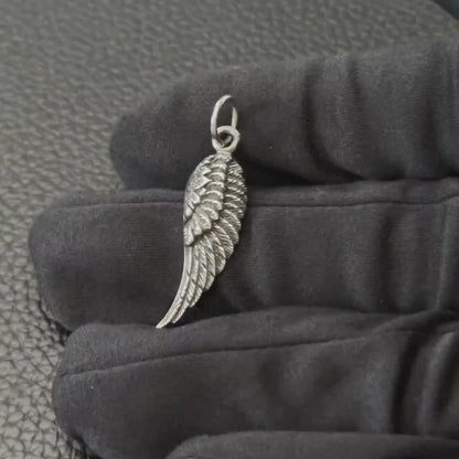 Angel Wing Bird Feather Pendant/Necklace