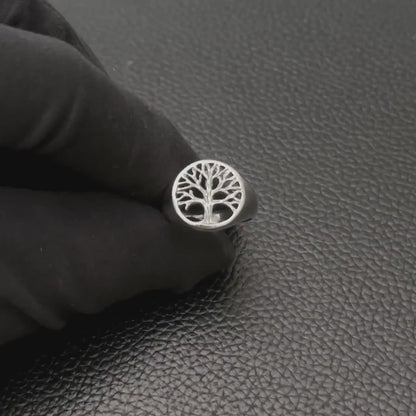 Celtic Tree of Life Viking Yggdrasil Ring