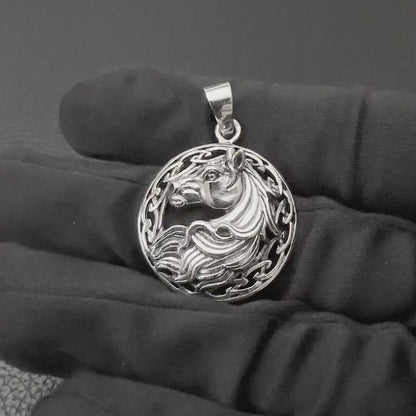 Sleipnir Pendant Viking Legend Mythology Odin Horse Pendant/Necklace