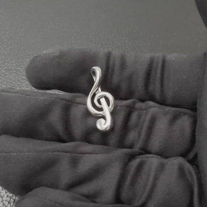 Sol Key Music Note Treble Clef Pendant/Necklace