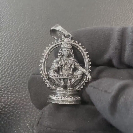 Handcrafted 925 Sterling Silver Indra Pendant Hinduism King of God Hindi Deity Pendant/Necklace Silver Jewelry Accessories Gift by VINTZ