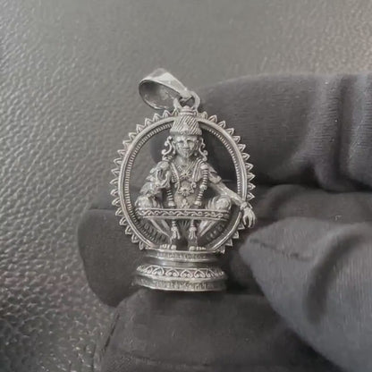 Handcrafted 925 Sterling Silver Indra Pendant Hinduism King of God Hindi Deity Pendant/Necklace Silver Jewelry Accessories Gift by VINTZ