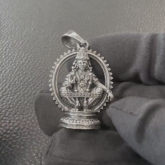 Handcrafted 925 Sterling Silver Indra Pendant Hinduism King of God Hindi Deity Pendant/Necklace Silver Jewelry Accessories Gift by VINTZ
