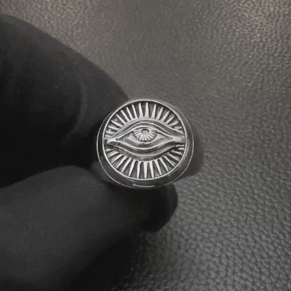 Egypt Eye of Horus Falcon God Ring
